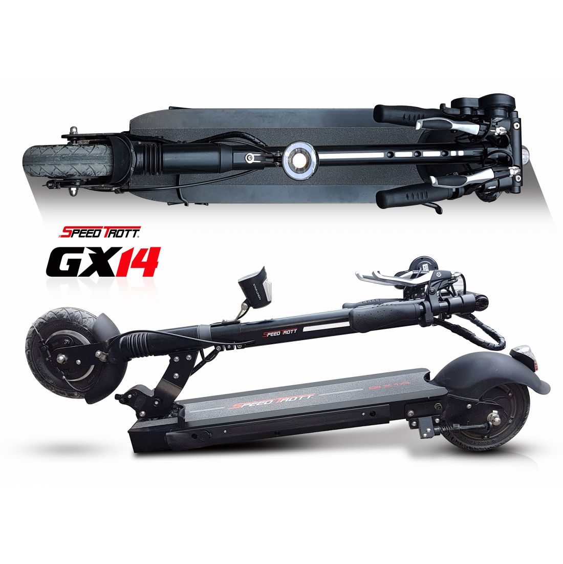 Trottinette électrique adulte étanche : Speedtrott GX14 2