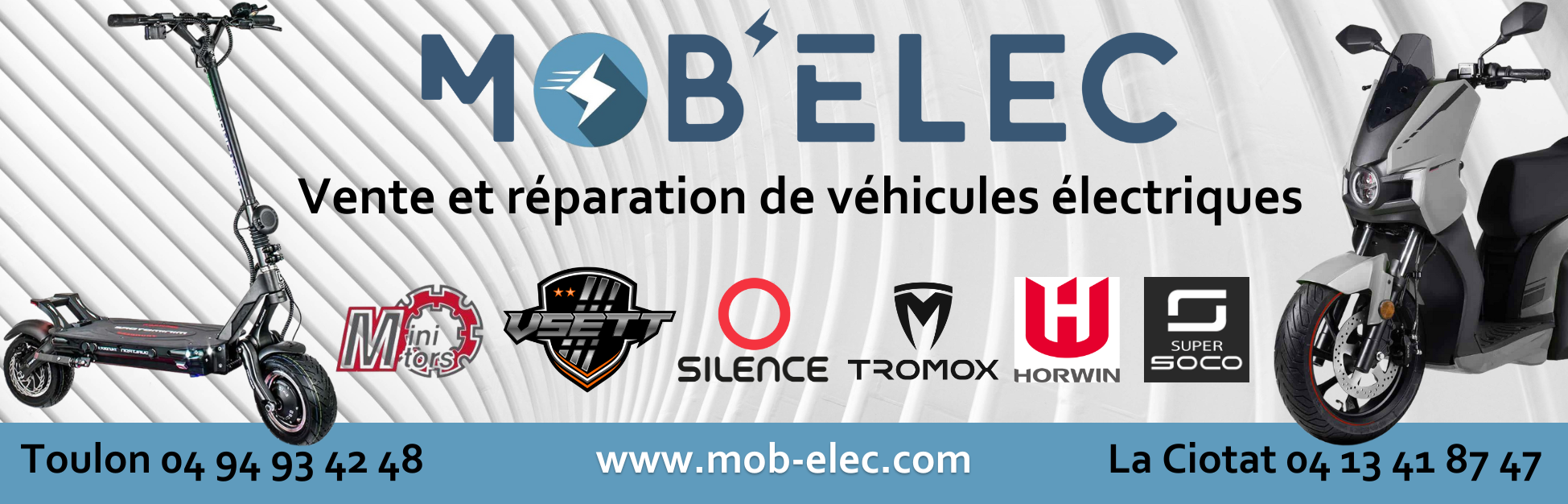 Mob’Elec : le spécialiste de la mobilité électrique à Toulon et La Ciotat