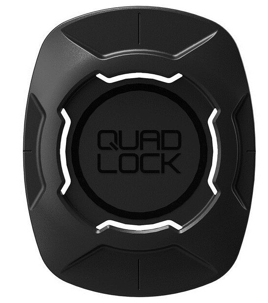 Quad Lock Adaptateur Pour Caméra D'Action - Compatible GoPro, OSMO Action Et Fixations Quad Lock