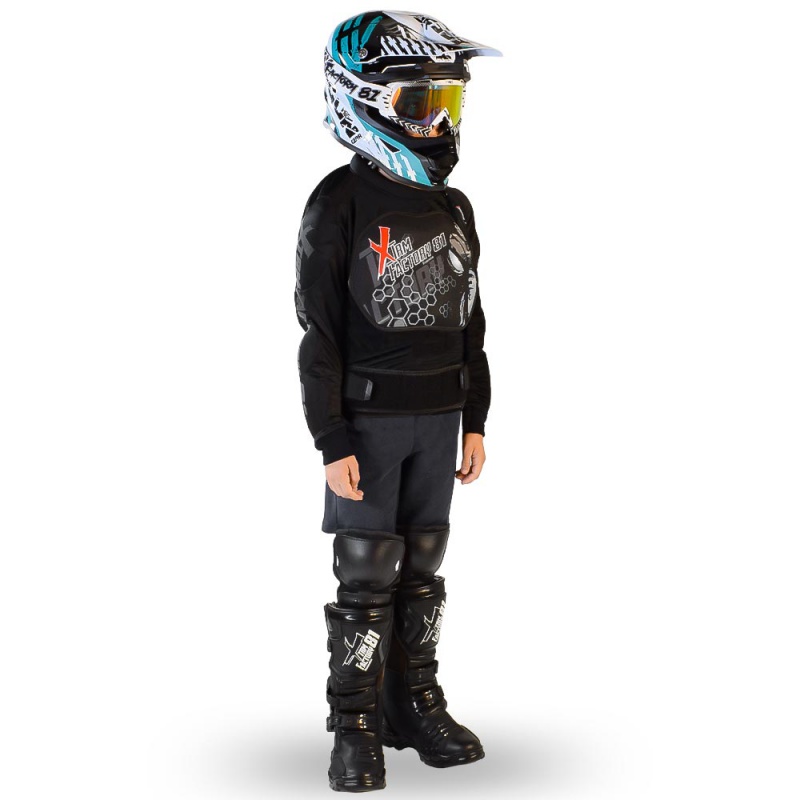 GCAutos - Pare pierre / Gilet de protection moto cross quad enfant