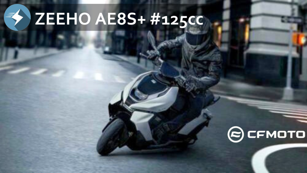 Scooter electrique Zeeho AE8S+ #125cc chez Mob'Elec à Toulon, La Ciotat et Toulouse